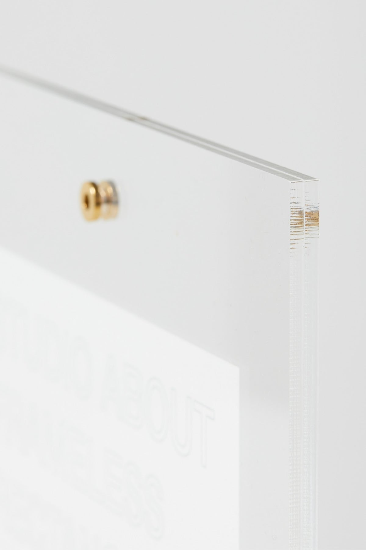 FRAMELESS, A4, RECTANGLE, TRANSPARENT