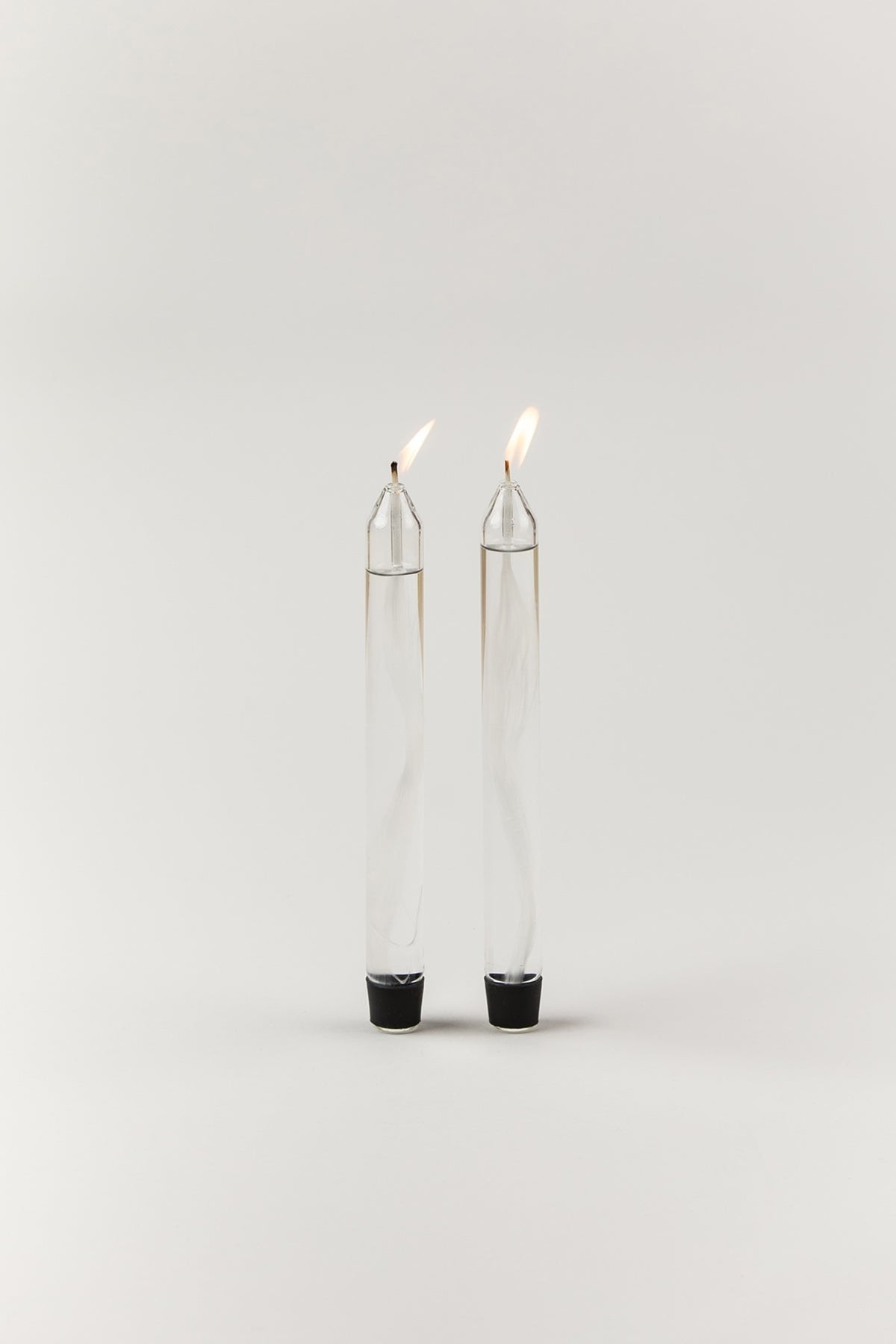 GLASS CANDLES, OIL CANDLES, TRANSPARENT